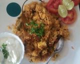 A picture of step 11 of Paneer pulav.