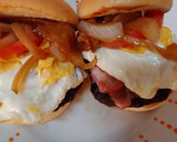 Foto del paso 12 de la receta: Hamburguesas caseras bacon, queso azul y masala