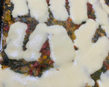 Foto del paso 5 de la receta: FILETES DE PEJERREY CON CUBIERTA DE ESPINACAS Y TOMATES SECOS (GRATINADOS)🐟🥬🍅🧀🧀🍅🥬🐟🥘🫕🍲🍛🐟🐟