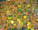 A picture of step 2 of Veg Kathi Rolls.
