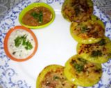 A picture of step 5 of Spicy Mini Uttapam.