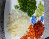 Foto del paso 1 de la receta: Macarrones con verdura y pollo