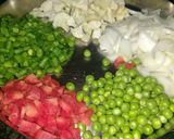 A picture of step 1 of Pulao.