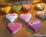 Foto langkah ke 6 dari resep 904. Cookies hias bentuk love.