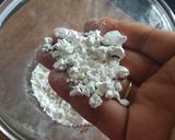 तिखुर नारियल की बर्फी रेसिपी चरण 1 फोटो