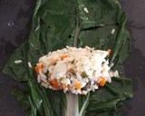 Foto del paso 4 de la receta: Rollitos de acelga de arroz, verduras y wakame con salsa curry