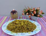 A picture of step 6 of Veg paneer biryani.