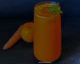 A picture of step 4 of Carrot and Orange Juice.