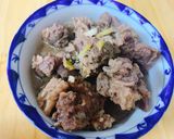 Hình bước làm 2 của món Diềm bò kho gừng