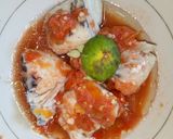 Foto langkah ke 5 dari resep Kakap rebus sambal mentah.