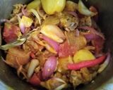 A picture of step 2 of Tomato Chicken Curry.