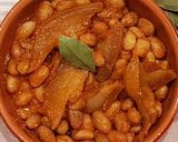 Foto del passaggio 4 della ricetta Fagioli con le cotiche ricetta di casa mia