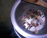 A picture of step 1 of Eggeɗ Rice#myricecontest.