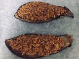 Berenjena rellena al horno