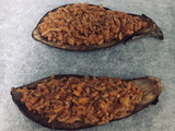 Berenjena rellena al horno