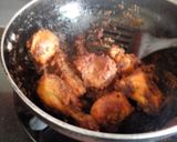 A picture of step 5 of Butter chicken.
