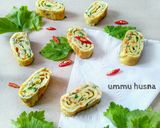 Foto langkah ke 2 dari resep Tamagoyaki a.k.a telur dadar gulung.