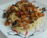 Foto del paso 17 de la receta Espaguetis al dente y salsa de hortalizas
