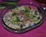 A picture of step 5 of Leek & Bacon Risotto.