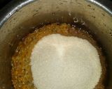 A picture of step 5 of Passion topping trifle # Christmas baking#.