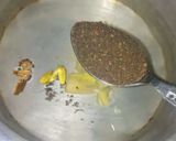 A picture of step 2 of Karak Masalah Chai.