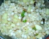 साबुदाणा खिचडी (sabudana khichadi recipe in marathi) रेसिपी स्टेप 5 फोटो 