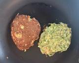 10 minute Savory Zucchini Pancakes #vegetarian #paleo #low carb #grain-free #gluten-free recipe step 3 photo
