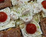 Foto del paso 2 de la receta: Torta de pan rellena de queso 🥖🧀