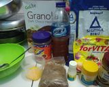 Foto langkah ke 1 dari resep Cookies Granola No Mixer No Oven.