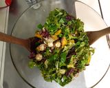 Foto del paso 1 de la receta Ensalada con mozzarella, mango y jamón