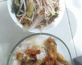 Hình bước làm 2 của món Ếch xào sả nghệ -canh chua   Bông súng