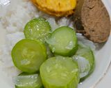 Foto langkah ke 6 dari resep Sayur Bening Timun.