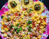 A picture of step 2 of Pineapple groundnuts salsa.