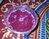 A picture of step 4 of Beetr root juice.