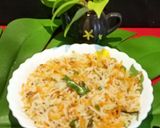 A picture of step 3 of Carrot Rice Pulao.