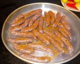 A picture of step 16 of Alexandrian Sausage.