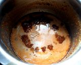 A picture of step 6 of Paruppu payasam / moong dal kheer.