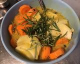 Une image de l'étape 10 de Marinade au cognac moutarde, herbes, épices et légumes (pour gibier).