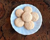 A picture of step 4 of Coconut biscuits ❤️.