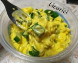 Pas rețetă Salata de ou cu ceapa verde 4 fotografie