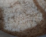 A picture of step 3 of Tarka Rice.