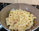 A picture of step 6 of FUSILLI with ARRABBIATA SAUCE..