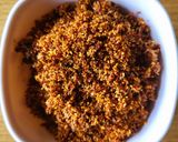 A picture of step 4 of Dry red chilli chutney.