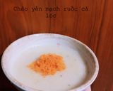 Hình bước làm 4 của món Cháo yến mạch ruốc cá lóc