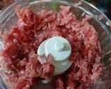 Foto del paso 1 de la receta: Albóndigas de carne en freidora de aire con puré de papas