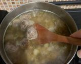 Foto langkah ke 3 dari resep Semur bola daging cincang.