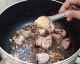 A picture of step 1 of Green Beans Curry (Sem Phali ka Salan).