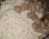A picture of step 5 of Veg Pulao.