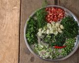 A picture of step 1 of Indian Winter Minestrone.