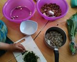 Foto langkah ke 3 dari resep 19. Gulai Puyuh Tahu Tapak Leman.